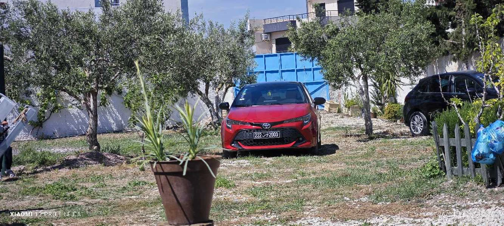 Carte voiture Toyota Corolla