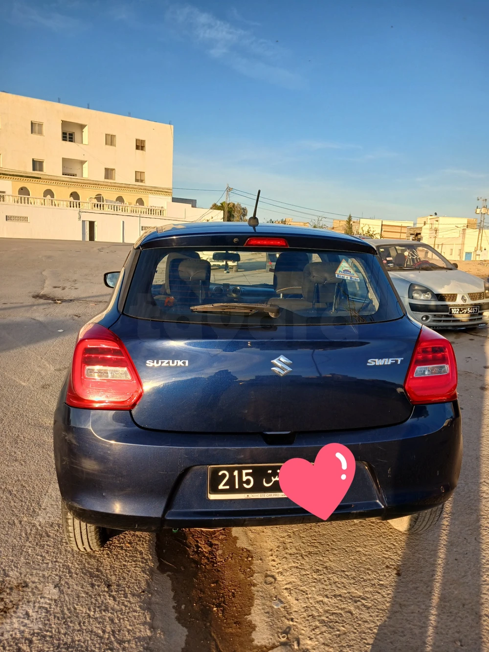 Carte voiture Suzuki Swift