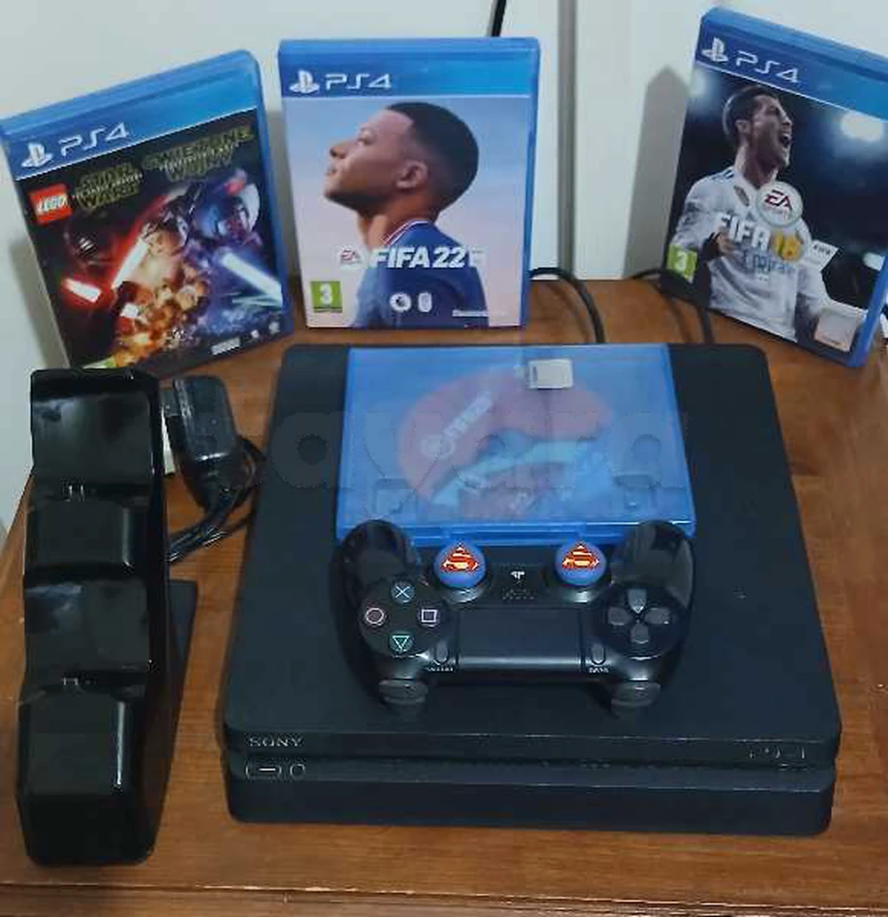 PS4 SLIM+Station de Charge