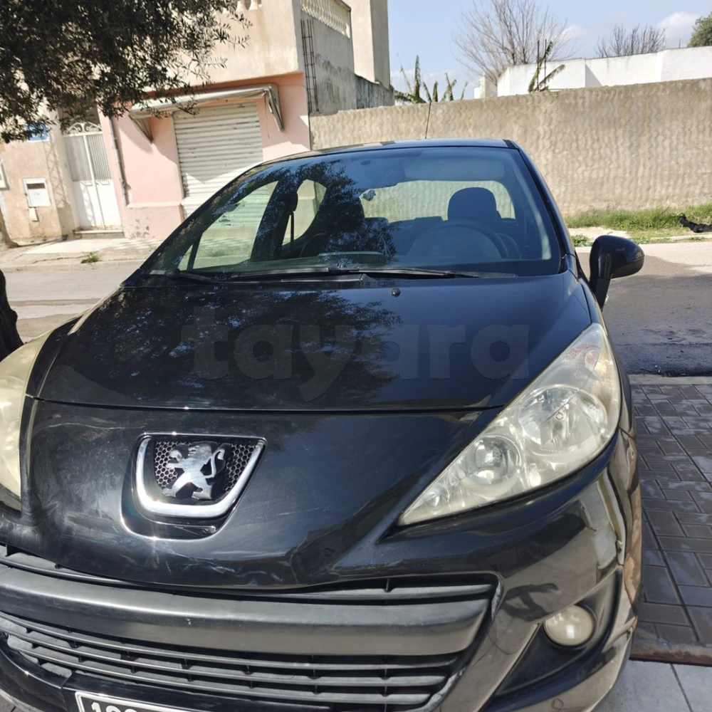 Carte voiture Peugeot 207