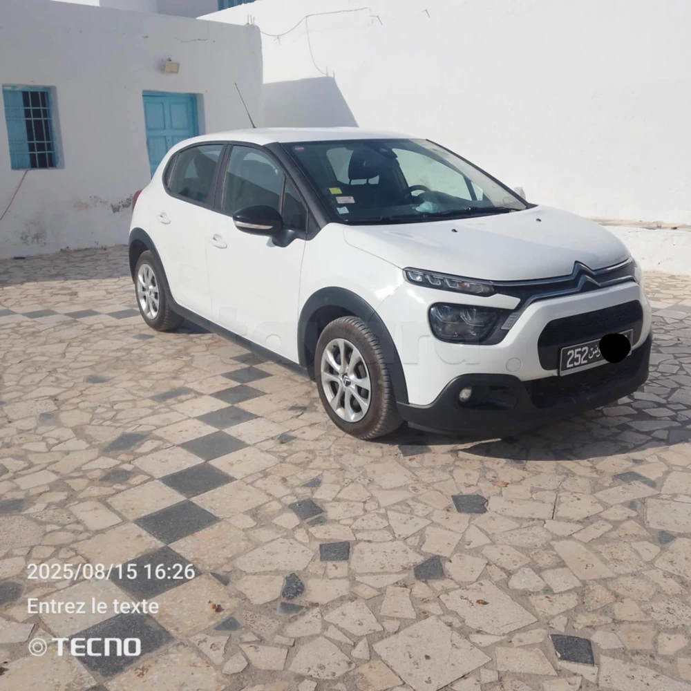 Carte voiture Citroen C3