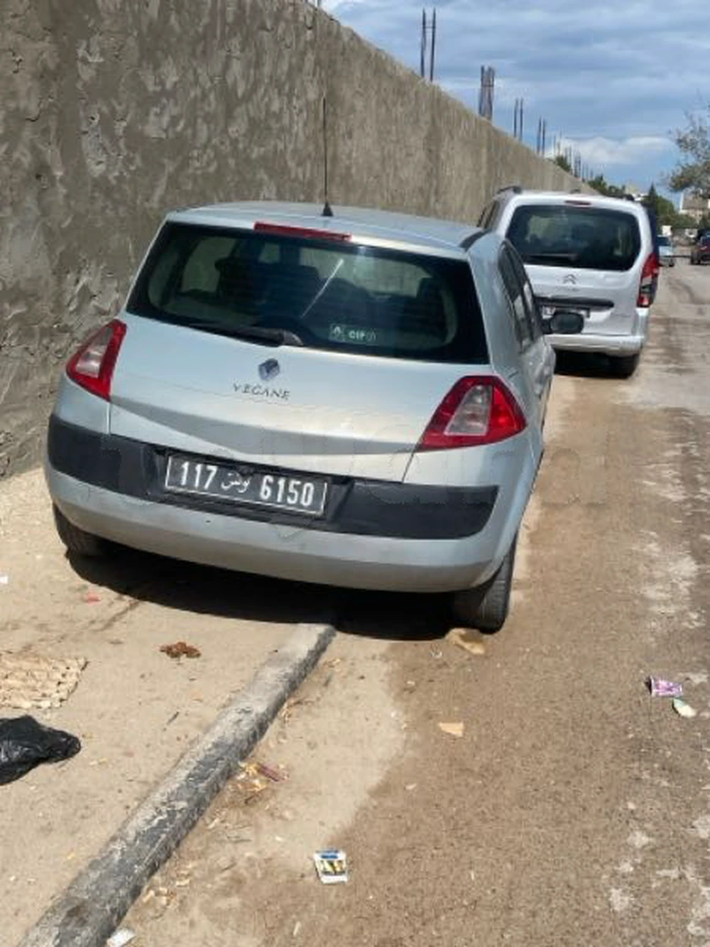 Carte voiture Renault Megane