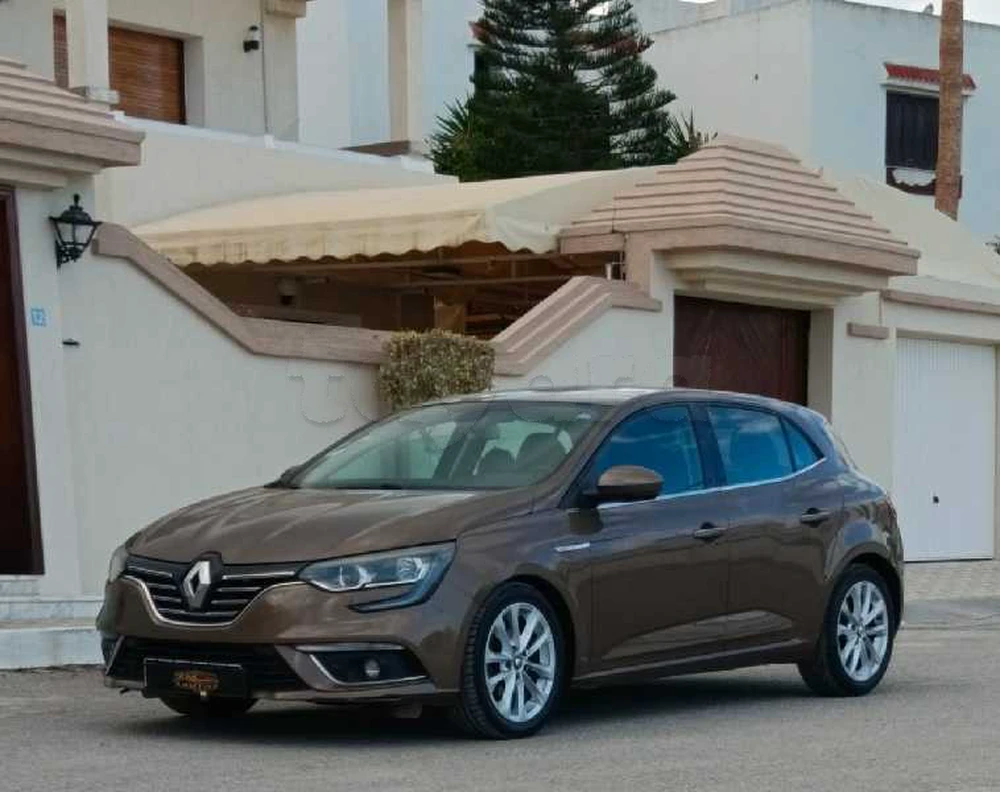 Carte voiture Renault Megane