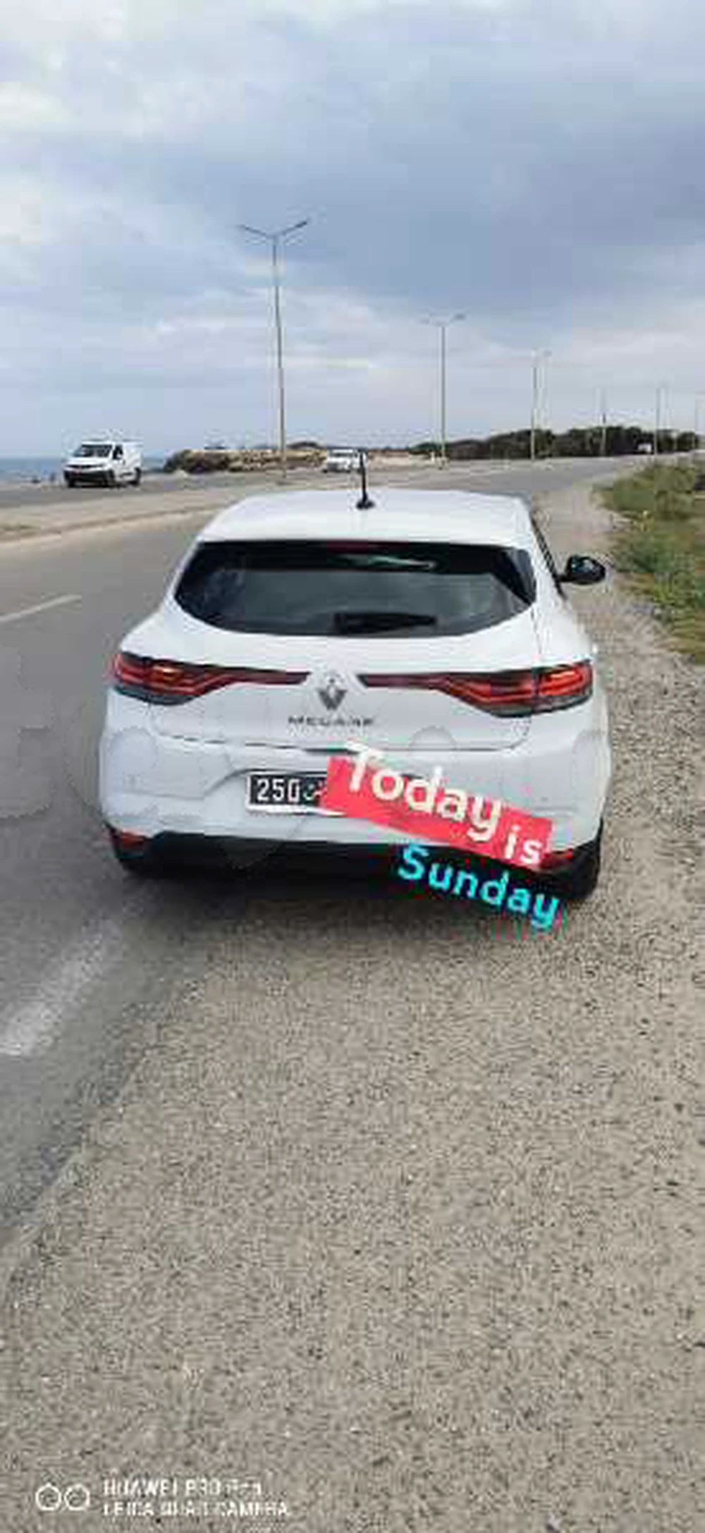 Carte voiture Renault Megane