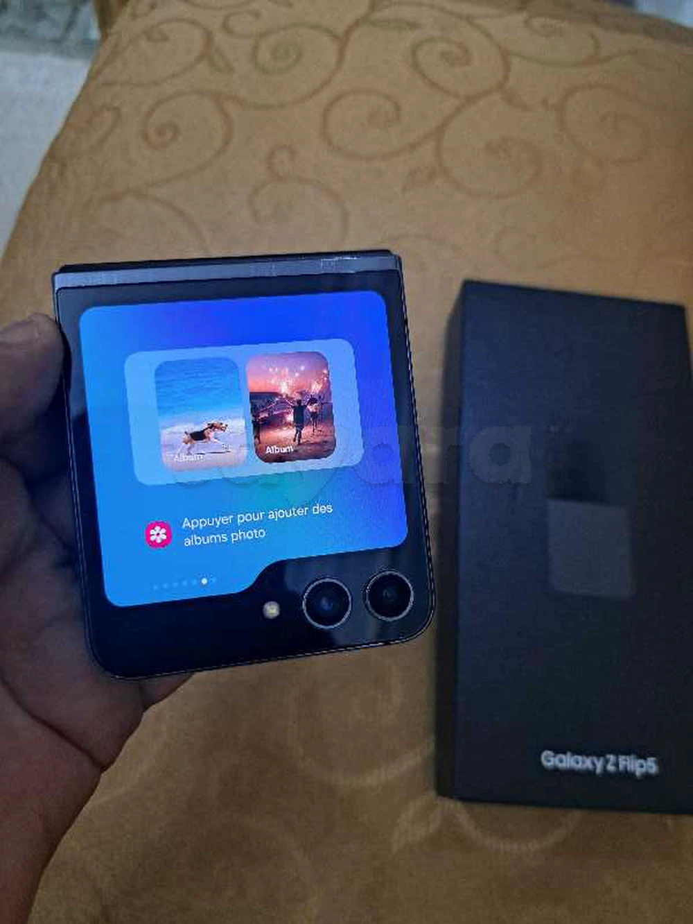 samsung z flip 5 panne afficheur interne