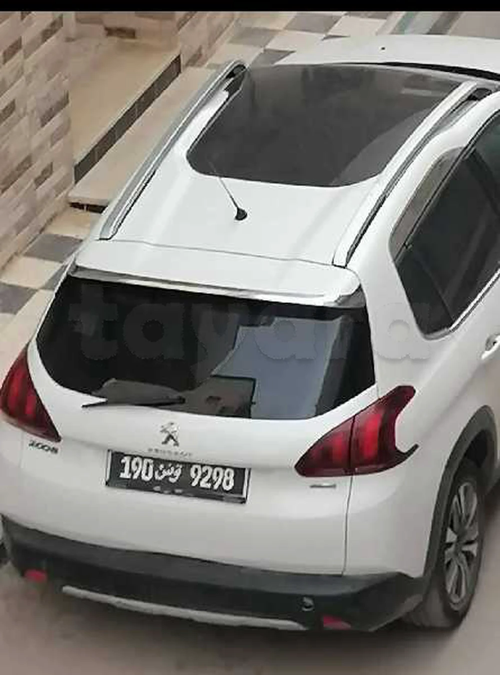 Carte voiture Peugeot 2008