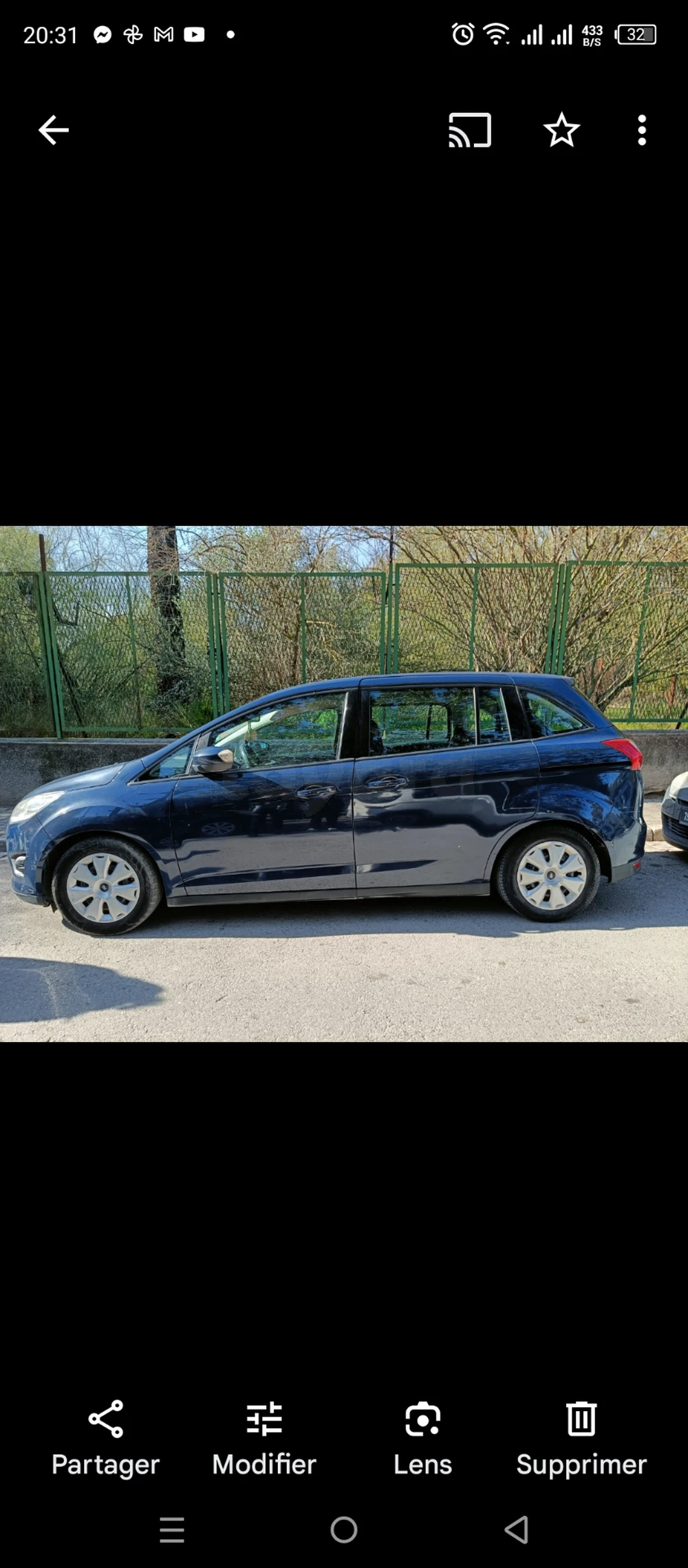 Carte voiture Ford C-Max