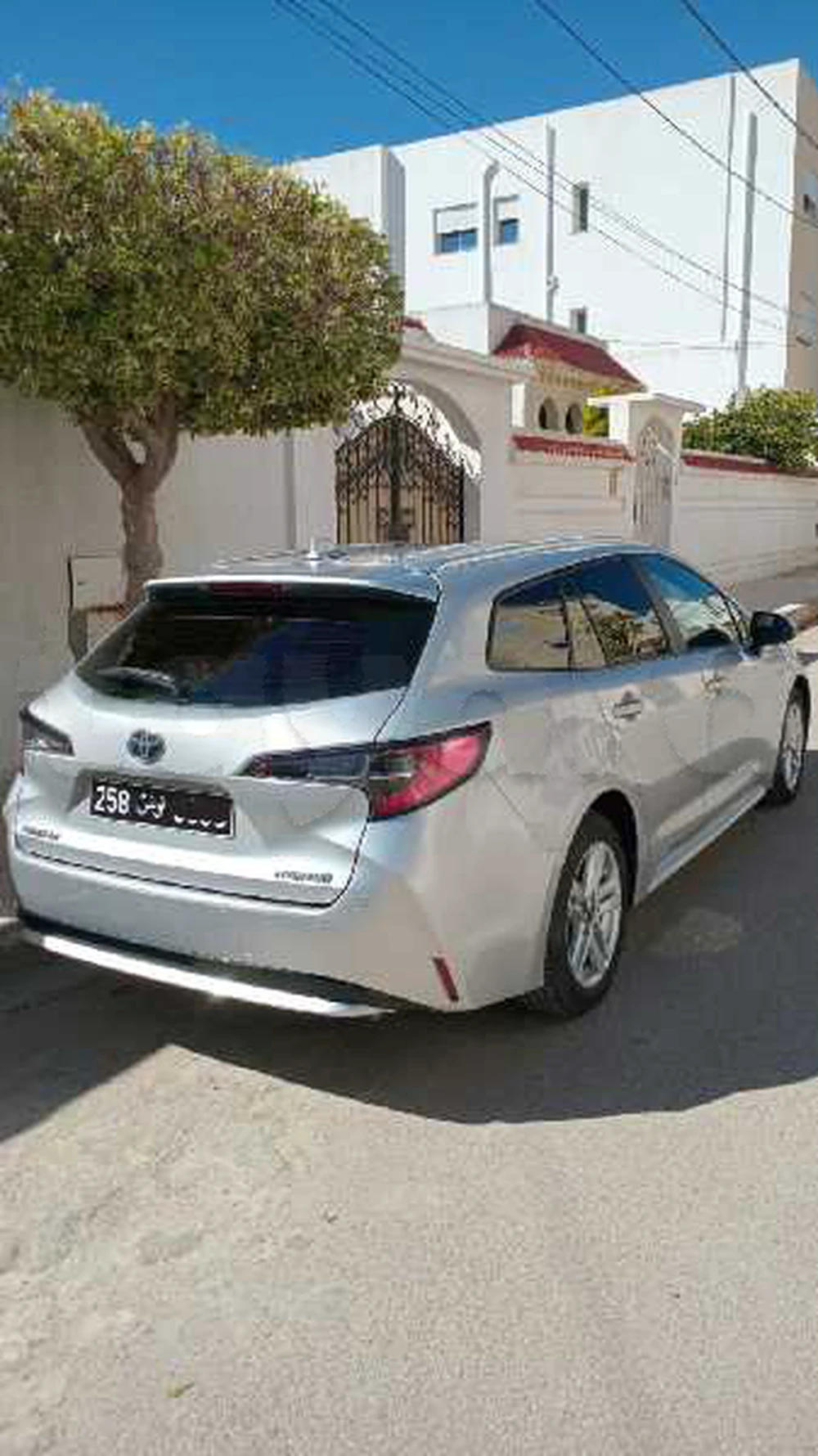 Carte voiture Toyota Corolla